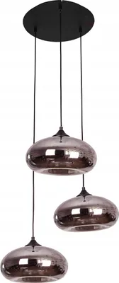 Image de Suspension pour salon, salle à manger, abat-jour en verre