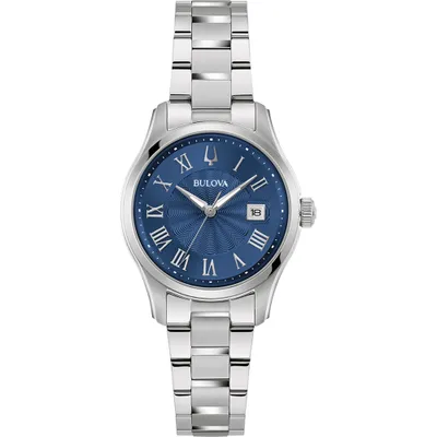 Produktbild von Bulova 96M163 Damenuhr Surveyor Stahl/Blau