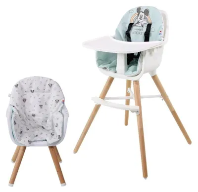 Produktbild von Kinderhochstuhl Nania Paulette Disney Mickey, weiß, bis 25 kg