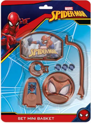 Produktbild von Spiderman City Mini-Basketball-Set