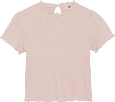 Produktbild von EN FANT ENT-shirt SS Pointelle Mädchen T-Shirt Shirt 100% Baumwolle regular fit