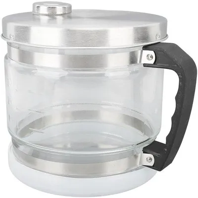 Produktbild von Glaskontainer für destilliertes Wasser 4L - Wasserwechsel-Filter - Edelstahl - Küchen-Filtergerät