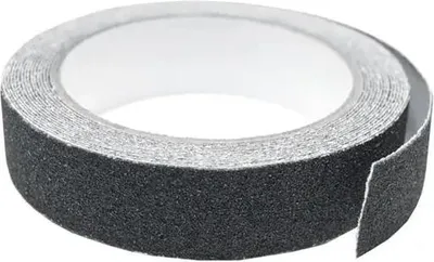 Image de bande antidérapante mako pour surfaces lisses 25 mm x 5 m en noir