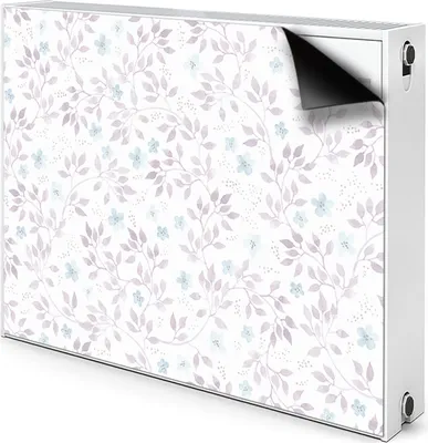 Produktbild von Magnet Radiator Magnet Mat Heizkörper Heizung Verkleidung Abdeckung 110x60 cm  - Zweige, mit Blättern