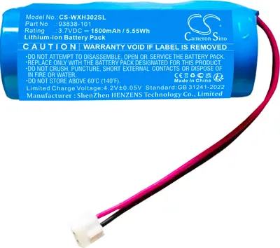 Immagine prodotto di TECHTEK Batteria compatibile con [Wahl] Detailer Cordless Trimmer sostituisce 3024976, per 93838-101