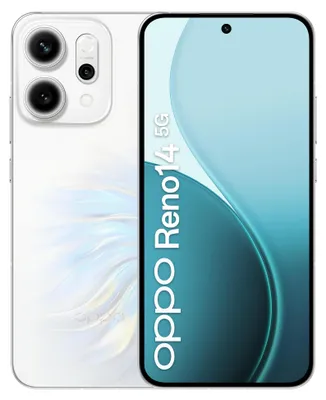 Zdjęcie produktu dla Oppo OPPO 14 5G Reno14 5G 16,7 cm (6,59") Dual SIM Android 15 USB Type-C 12 GB 512 GB 6000 mAh Biały