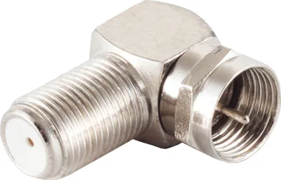 Produktbild von F-Winkeladapter, F-Stecker / F-Buchse