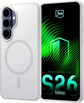 Zdjęcie produktu dla Samsung Galaxy S26+ - 3Mk Smoke Magcase White