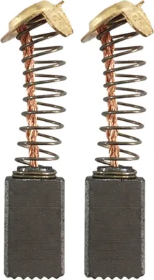 Produktbild von 2x Kohlebürsten für viele Hitachi Elektro-Werkzeuge (z.B. Winkelschleifer, Hobel, Fräse, Säge uvm.) / Motorkohlen Kohlestifte 6,5x7,5mm