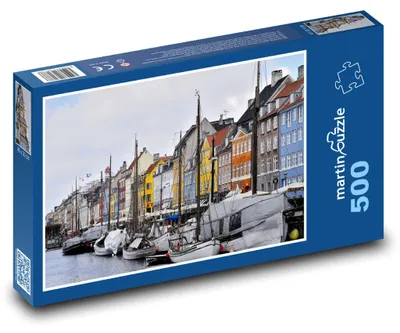 Produktbild von martinpuzzle - Puzzle 500 Teile - Kopenhagen - Dänemark