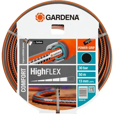 Obrázok produktu pre Gardena 18069-22, 50 m, Nadzemný, Čierna, Šedá, Oranžová, 30 bar, 1,3 cm, 1 kusov