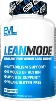 Produktbild von EVL Nutrition LeanMode Caps (150) Unflavored - Diät & Gewichtsmanagement - Stimulanzien-freier Fatburner