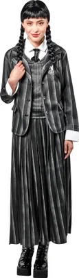 Produktbild von Wednesday Addams Adult School Uniform Costume - S