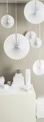 Produktbild von Papier Faecher weiss