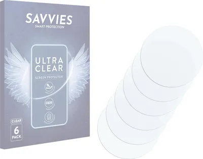 Produktbild von 6x Für Caso Sous Vide Stick 1310 Schutzfolie Savvies Displayschutz Display Schutz Folie Klar Transparent