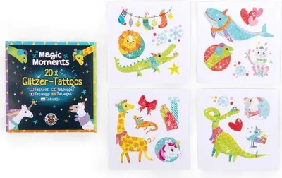 Produktbild von trendhaus GLITZER TATTOO 20ST MAGIC MOMENTS MAGIC MOMENTS