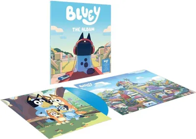 Image de Bluey : L'album (vinyle bleu)