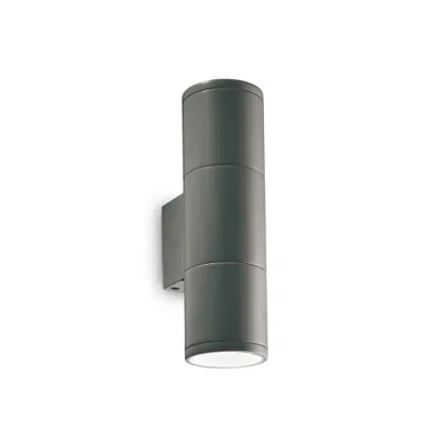 Immagine prodotto di Applique Moderna Gun Alluminio Antracite 2 Luci Gu10