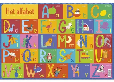 Obrázok produktu pre Podložky Deltas – abeceda