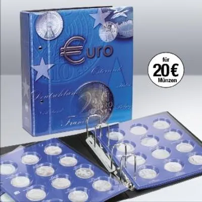 Zdjęcie produktu dla SAFE 7312 Top zestaw album na monety 20 euro 2016-2019