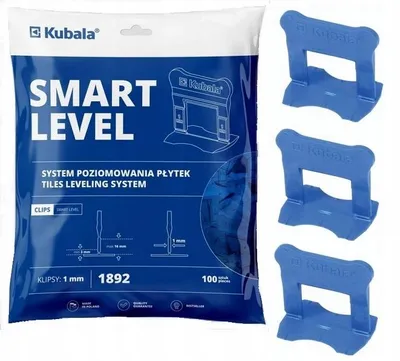 Produktbild von Kubala SMART KLIPS Nivellierkeile 1 mm 100 Stück