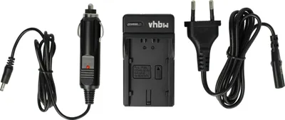 Produktbild von vhbw Ladegerät kompatibel mit Leica Digilux 3, 1 Kamera - Ladeschale, Kfz-Adapter Ladeanzeige