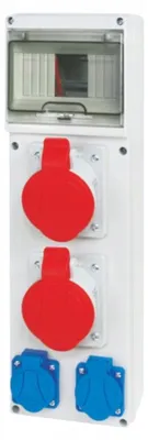 Produktbild von Elektromet Baustromverteiler 2x 32A CEE 2x 230V IP54