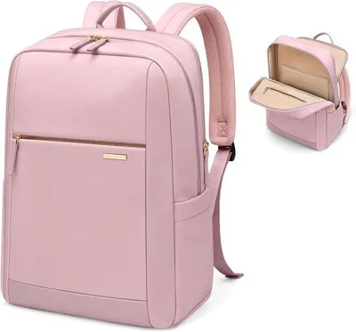 Produktbild von Famanu Laptoprucksack für Damen mit Diebstahlschutz und wasserdichtem Design - 15,6 Zoll