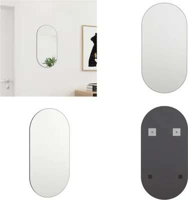 Zdjęcie produktu dla vidaXL Lustro 60x30 cm szklane - Lustro - Lustro - Lustro do sypialni - Lustro do sypialni