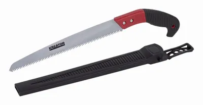 Obrázek produktu pro Kreator ruční pila na dřevo 30cm pila z nerezové chromované oceli + ochranný kryt - 300 mm