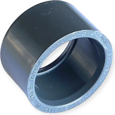 Produktbild von PVC-U Reduzierring, Klebestutzen x Klebemuffe 63 x 32 mm