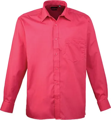 Produktbild von Premier Workwear Men´s Poplin Long Sleeve Shirt