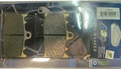 Produktbild von Cl Brakes 2251a3 Sinterbremsbeläge Silber  Silber One Size