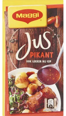 Zdjęcie produktu dla Maggi Jus Pikant Juspoeder 18g - Pikantny jus w proszku do sosów i dań
