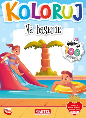 Produktbild von Kolorowanka dla dzieci Na basenie 16 stron