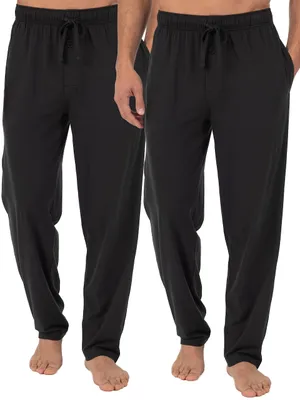 Obrázok produktu pre Pyžamo a pohodlné nohavice značky Fruit of The Loom, pánske, vyrobené z pleteného materiálu, modely 1 a 2