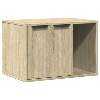 Obrázok produktu pre Uzavretý box na stelivo, sonoma 60x40x40 cm, kompozitné drevo