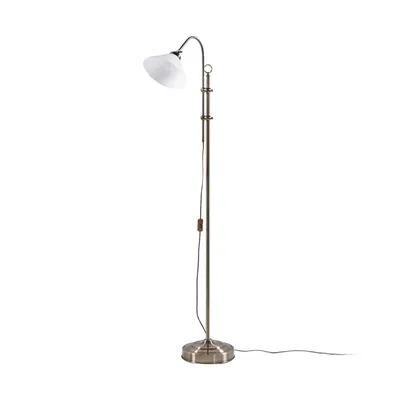 Produktbild von Lindby Stehleuchte Otis, altmessing, Glas, 170 cm, E27