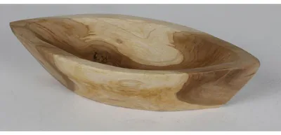 Image de Bol en bois Kano Teak Bol Bateau Décoration Table Rangement Ordre