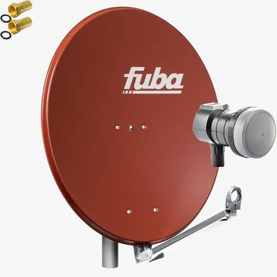Produktbild von Fuba DAL 801 R Sat Satelliten Anlage Schüssel Single LNB DEK 117 1 Teilnehmer