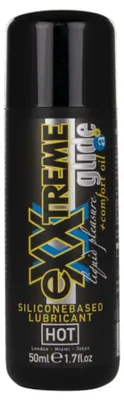 Immagine prodotto di Hot - Exxtreme Glide Lubrificante A Base Di Silicone + Olio Comfort A+ 50 Ml