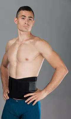 Produktbild von LOREY - Rückenbandage, Rückenstütze, Rückengurt mit 4 integrierten Flachfedern; Größe: XXXL