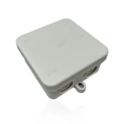 Produktbild von SD ProfiLine Feuchtraum-Abzweigdose K8, 75x75x36mm, lichtgrau, 10 Stück