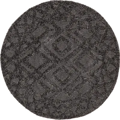 Produktbild von Teppich LUXUS 3506 GRAY 150x150 RUND
