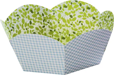 Produktbild von Folia 24 Stück Geschenkkörbchen aus Motivkarton, 14,5cm