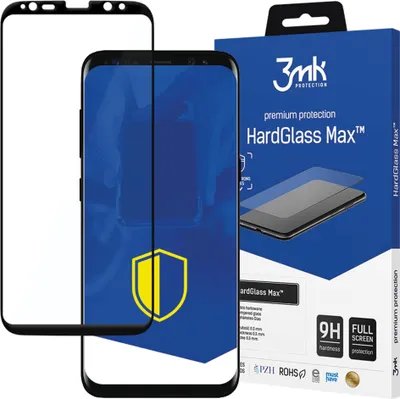 Immagine prodotto di Samsung Galaxy S8 - 3Mk Hardglass Max Nero