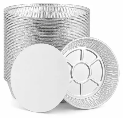 Produktbild von Set mit 25 Aluminiumbehältern mit robustem Deckel