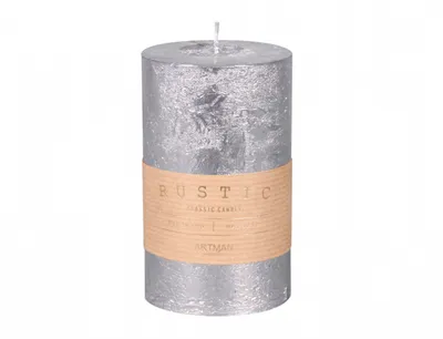 Zdjęcie produktu dla Świeca ogrodowa Nohel METALIC Rustykalny cylinder d7x12cm