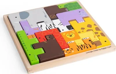 Immagine prodotto di Bigjigs Animali Bloccati