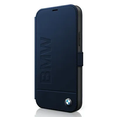 Obrázok produktu pre BMW Signature Case pre iPhone 12 Mini, tmavomodrý